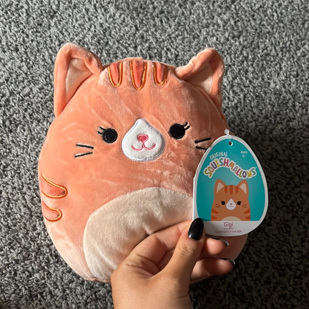 Small Orange Cat Squishmallow
